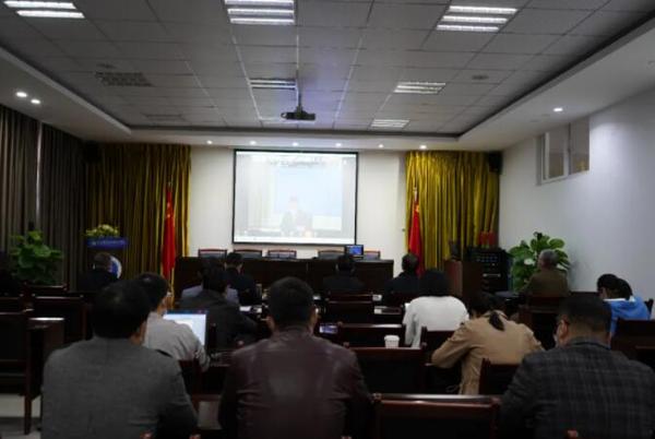 天府信息學院參加四川省教育系統新冠肺炎疫情防控工作視頻調度會